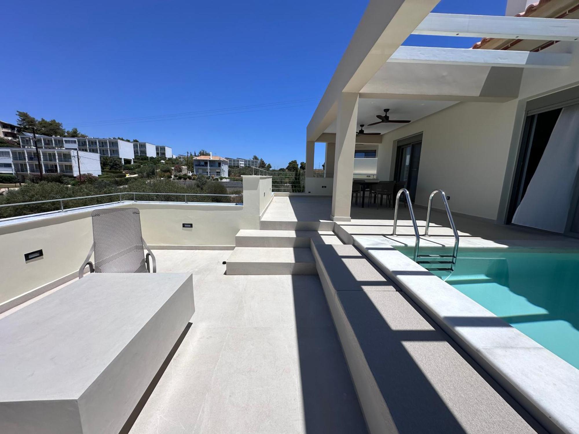 Luxury Houses With Private Pools In Porto Heli By Goutos Properties エクステリア 写真