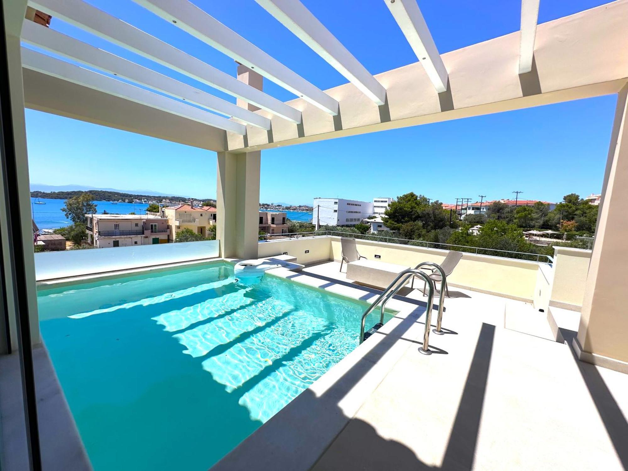 Luxury Houses With Private Pools In Porto Heli By Goutos Properties エクステリア 写真